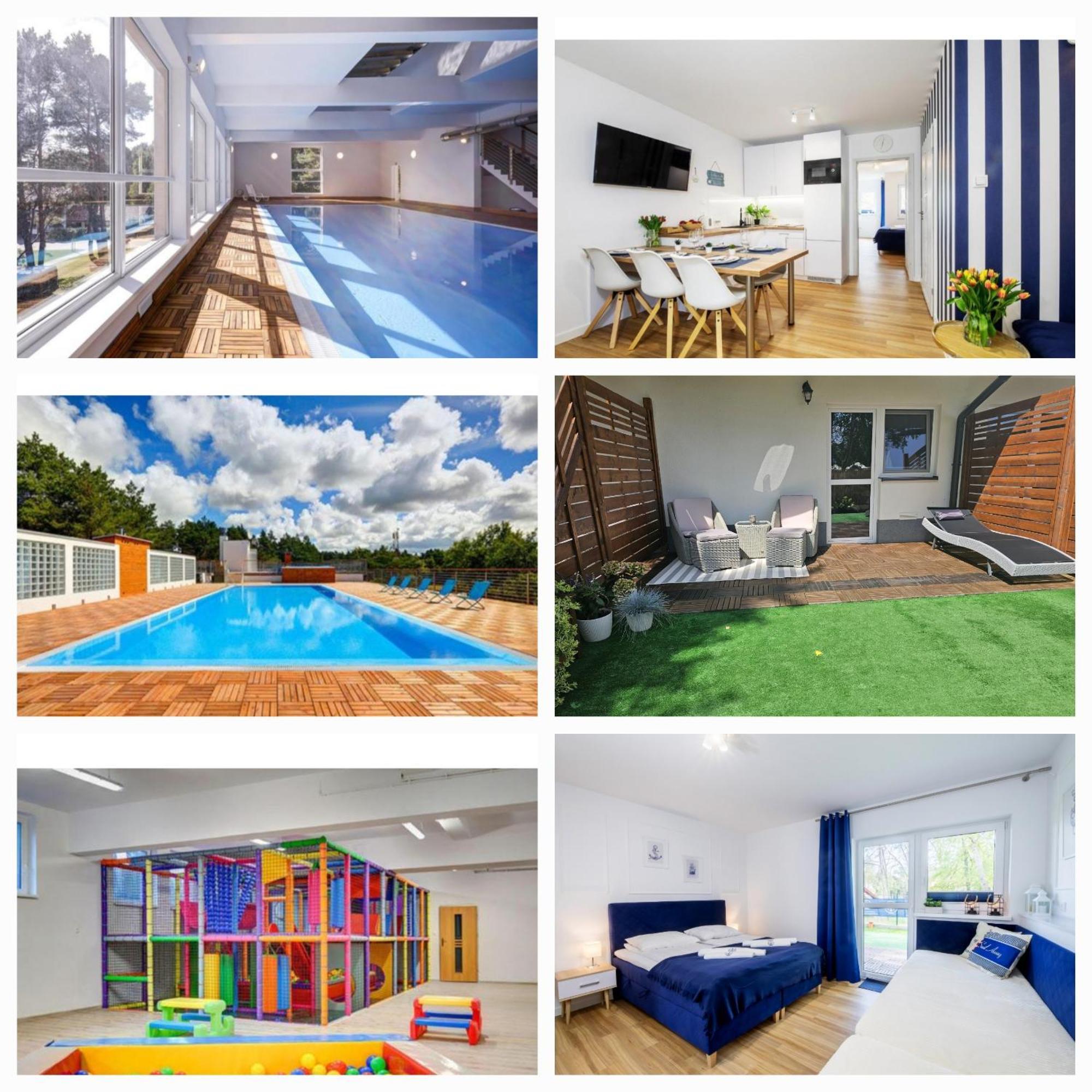 Apartament 2B Niebieskie Apartamenty Poddabie Dawniej Blue Marine Z Basenem Krytym, Odkrytym, Sala Zabaw, Animacjami Екстериор снимка